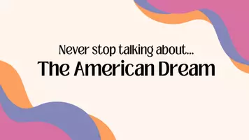 Vorschau - Präsentationen/Tafelbilder - Speaking Practice: Never stop talking about... the American Dream - Seite 2