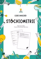 Vorschau - Arbeitsblätter - Spiel zum chemischen Rechnen "Code-Knacker" - Deckblatt