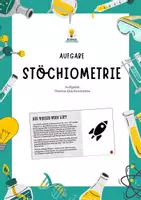 Vorschau - Präsentationen/Tafelbilder - Aufgabe zur Einführung in das chemische Rechnen - Deckblatt