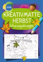 Vorschau - Arbeitsblätter - Materialpaket - Schwungübungen Vorschule - Kreativmatten "Herbst" - Schwungübungen - malen & zeichnen | Vorschule | Schwungübungen Klasse 1 | Herbst Kindergarten | Aufgaben für Schnelle | Ich bin fertig Aufgaben | Lückenfüller | Ausmalbilder Herbst - Seite 1