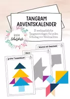 Vorschau - Poster - Tangram Materialpaket - weihnachtliche Tangram - Wortspeicher - Seite 1