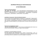Vorschau - Unterrichtsreihen - Unterrichtsentwurf_Nim-Spiel - Deckblatt