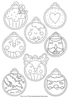 Vista previa - Manualidades / Dibujos para colorear - Etiquetas y Manualidades Navideñas: Ideas Creativas para Adornos de Navidad - página 3