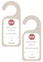 Vorschau - Poster - Classroom-Management: 10 Türhänger "Bitte nicht stören" (beige) - Seite 3