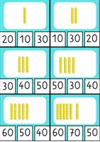 Vorschau - Spiele - Klammerkarten ZR 100 - Dienes Material - Seite 1