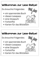 Vorschau - Arbeitsblätter - Lesetraining mit Lesepass und Blitzleseblätter - lustig und motivierend - Seite 3