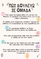 Προεπισκόπηση - Αφίσες - Πως δουλεύω σε ομάδες - Οδηγίες - Σελίδα 1