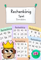 Vorschau - Spiele - Rechenkönig Spiel Einmaleins - spielend lernen - Deckblatt