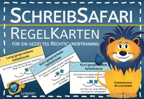 Vorschau - Merkblätter - Rechtschreibregeln auf einen Blick: 13 Regelkarten - Seite 1