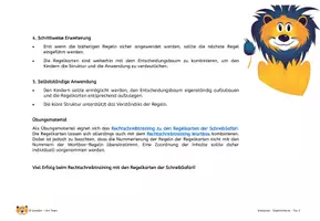Vorschau - Merkblätter - Rechtschreibregeln auf einen Blick: 13 Regelkarten - Seite 3