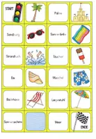 Vorschau - Spiele - Domino - Strandurlaub (DaZ / DaF) - Seite 1