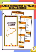 Vista previa - Refuerzo / NEE / Materiales de apoyo - Clauer ortografia Catalana (versió per primària) - Portada