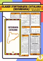 Vista previa - Refuerzo / NEE / Materiales de apoyo - Clauer d’Ortografia Catalana (versió complerta) - Portada
