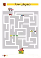Vorschau - Arbeitsblätter - Lesen, Schreiben, Rechnen lernen: Autos und Fahrzeuge - Seite 2
