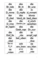 Vorschau - Spiele - Spiel e oder ä ab 3. Klasse mit Wortlisten - Seite 2