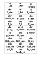 Vorschau - Spiele - Spiel e oder ä ab 3. Klasse mit Wortlisten - Seite 3