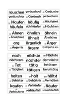 Vorschau - Spiele - Bingo Wortfamilien mit a ä - Seite 2