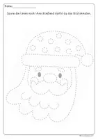 Vorschau - Arbeitsblätter - Linien, Bilder nachspuren, Weihnachten, Feinmotorik - Seite 3