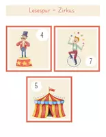 Vorschau - Arbeitsblätter - Lesespur Zirkus– Leseförderung ab der 1. Klasse - Seite 2