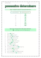 Vorschau - Arbeitsblätter - Possessivbegleiter (possessive determiners) worksheet (mit Lösung) - Seite 2