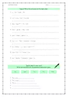 Vorschau - Arbeitsblätter - Possessivbegleiter (possessive determiners) worksheet (mit Lösung) - Seite 1