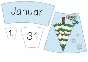 Vorschau - Spiele - Das Jahr - Jahreskreis - Legekreis - Seite 1