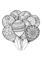 Vorschau - Mal- und Bastelvorlagen - Mandalas Thema Silvester - Grundschule - Bastelvorlagen - Seite 3