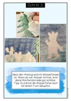 Vorschau - Mal- und Bastelvorlagen - Kunstprojekt Winter; Tiere auf Schlittschuhen; Tiere im Winter - Seite 3