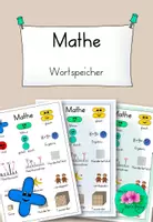 Vorschau - Merkblätter - Wortspeicher Mathe kompakt - Wortschatz aufbauen - Deckblatt