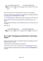 Vorschau - Unterrichtsreihen - Schlagzeug Grundrhythmus lernen: Notenbeispiele und Tipps - Seite 1
