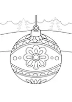 Vorschau - Arbeitsblätter - Ausmalbilder Thema Christbaumkugeln - Grundschule - Bastelvorlagen - Seite 2