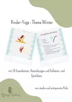 Vorschau - Bildkarten - Kinder-Yoga: Thema Winter - Deckblatt