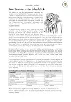 Vorschau - Arbeitsblätter - Dramentheorie und Woyzeck (Büchner) - Seite 1