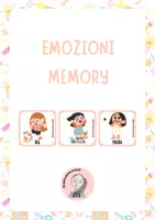 anteprima - Giochi - EMOZIONI MEMORY - Pagina di copertina