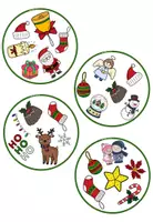 Vista previa - Juegos / Gamificación - NAVIDAD Christmas Symbol Scramble Spot the Image - página 3