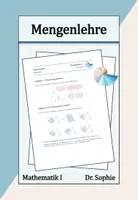 Vorschau - Arbeitsblätter - M-05 Mengenlehre Mengenoperationen Venn-Diagramm - Deckblatt