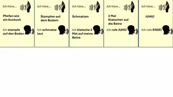 Vorschau - Spiele - Spiel zum Sprechen und Zuhören - Deckblatt