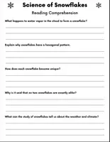 Vorschau - Stundenentwürfe - The Science of Snowflakes Reading Pasage + Activities for Middle and High School - Seite 2