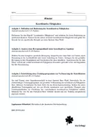 Vorschau - Arbeitsblätter - Klausur: Koordinative Fähigkeiten im Sport - Oberstufe - Seite 1