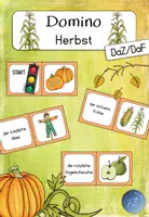 Vorschau - Spiele - Domino - Herbst (DaZ/DaF) - Deckblatt