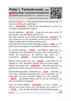 Vorschau - Arbeitsblätter - AB zum KIKA Video "Triff Tschaikowski" Mini - Seite 2