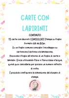 anteprima - Giochi - CARTE CON LABIRINTI - Pagina 2