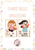 anteprima - Flashcard - CARTE DELLE EMOZIONI - Pagina di copertina