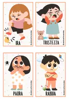 anteprima - Flashcard - CARTE DELLE EMOZIONI - Pagina 3