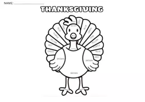 Vista previa - Manualidades / Dibujos para colorear - Thanksgiving worksheet to colour - página 2