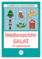 Vorschau - Spiele - Obstsalat Gruppenspiel. Weihnachten - Deckblatt