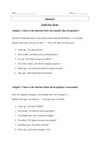 Vorschau - Arbeitsblätter - Deutsch - Arbeitsmaterial - Willkommensklasse - Grammatik - Indirekte Rede - Seite 1
