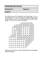 Vorschau - Fördermaterial/Inklusion - Klasse 7: Problem der Woche, 20 Wochenaufgaben mit Lösungen - Seite 2
