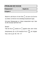 Vorschau - Fördermaterial/Inklusion - Klasse 7: Problem der Woche, 20 Wochenaufgaben mit Lösungen - Seite 3