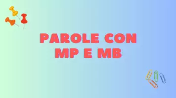 anteprima - Esercizi - Parole con mp e mb - Pagina di copertina